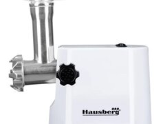 Masina de tocat carne Hausberg HB-3415A,1200W,1Kg/min,Alb